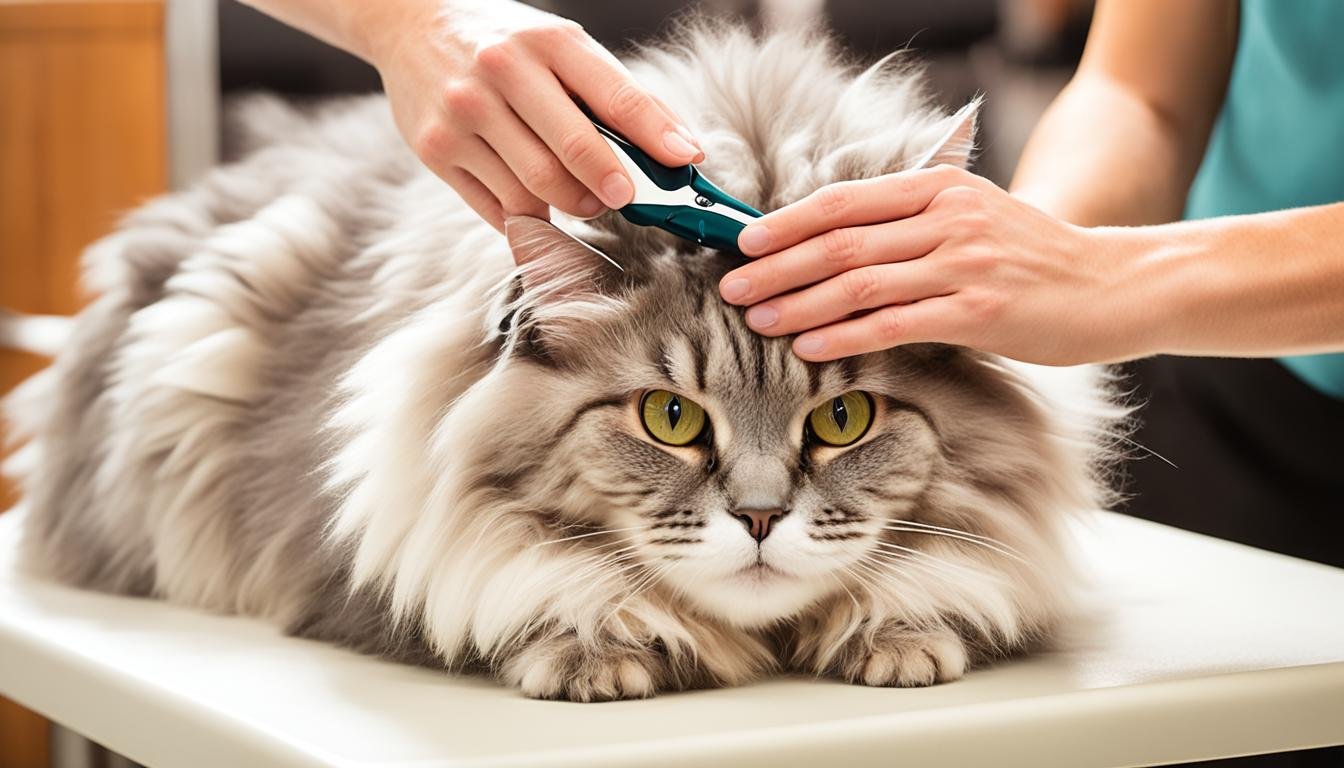 grooming Rex cats
